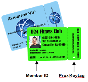BREAKAWAY PVC PROX CARDS